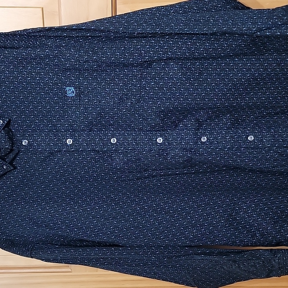 Men's Large Panhandle Slim Button Down Top